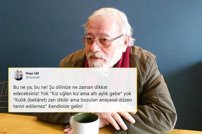 Cumhuriyet Yazarı Özdemir İnce, Cinsiyetçi İfadeleri Nedeniyle Tepkilerin Odağında: 'Kızlık Zarı Dikilir Ama...'