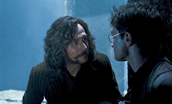 8. Harry Potter ve Zümrüdüanka Yoldaşlığı'ndaki Sirius Black.