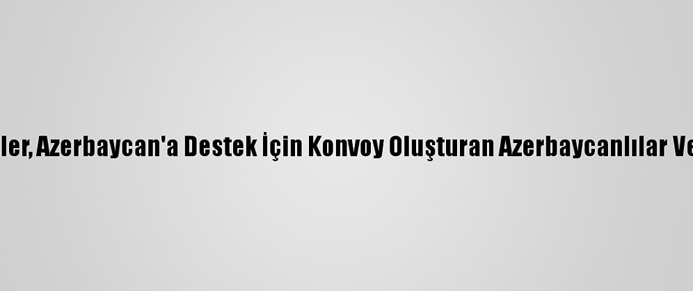 Kanada'da Ermeniler, Azerbaycan'a Destek İçin Konvoy Oluşturan Azerbaycanlılar Ve Türklere Saldırdı