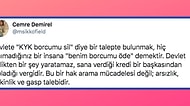 KYK Borçlarının Silinmesini Talep Edenlere Arsız ve Gaspçı Diyen Twitter Kullanıcısının İlginç Benzetmesi ve Tepkiler