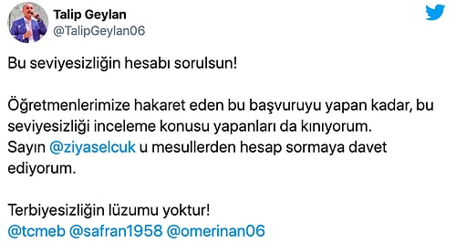 Milli Eğitim'den Öğretmenlere 'Mini Etek' İncelemesi