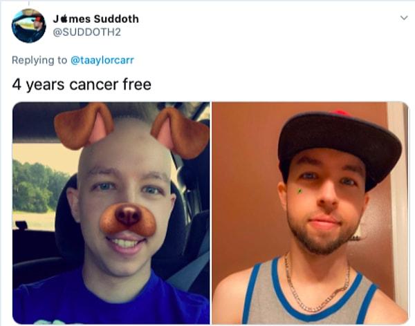 14. "4 yıldır kanserim yok."