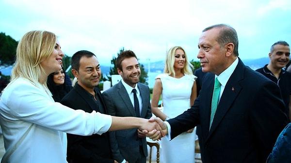 3. Serdar Ortaç'ın Cumhurbaşkanı Erdoğan için söyledikleri epey tepki çekti.