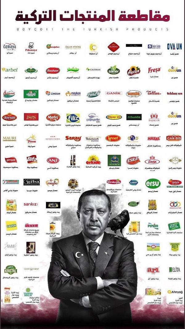 2. Paylaşımlarda ürünlerin markaları ve Erdoğan görselleri yer alıyor.