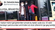 Dolmuşlara 'Doluysa, Binmeyin' Tavsiyesi Veren Sağlık Bakanı Fahrettin Koca'ya Gelen Haklı Tepkiler