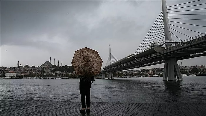 Meteoroloji'den 4 Bölge İçin Sağanak Yağış Uyarısı