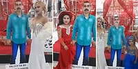 İnovasyon Desen Var: Cezaevinde Olan Babayı 2 Boyutlu Olarak Düğüne Taşıyan Roman Ailesi