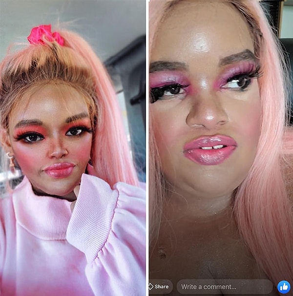 15. Что она постит, и что видят ее подпищики