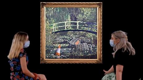 Ünlü Sokak Sanatçısı Son Açık Artırmayla Gündemde: Bansky'nin Monet'si 76 Milyon TL'ye Satıldı