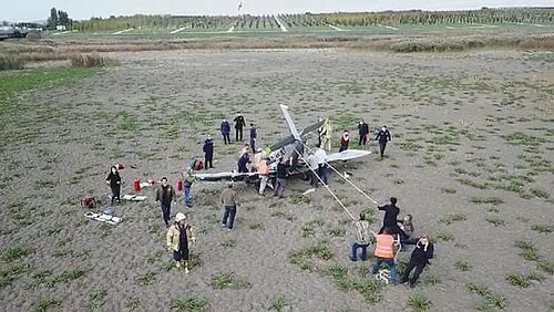 Düşen Eğitim Uçağının Pilotu Hayatını Kaybetti