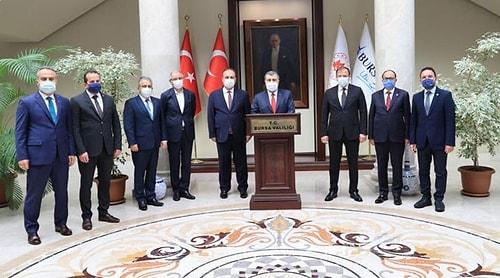 İki Başka Uygulama: İstanbul'da İmamoğlu'nun Çağrılmadığı Pandemi Toplantısına, Bursa'da AKP'li Lider Katıldı