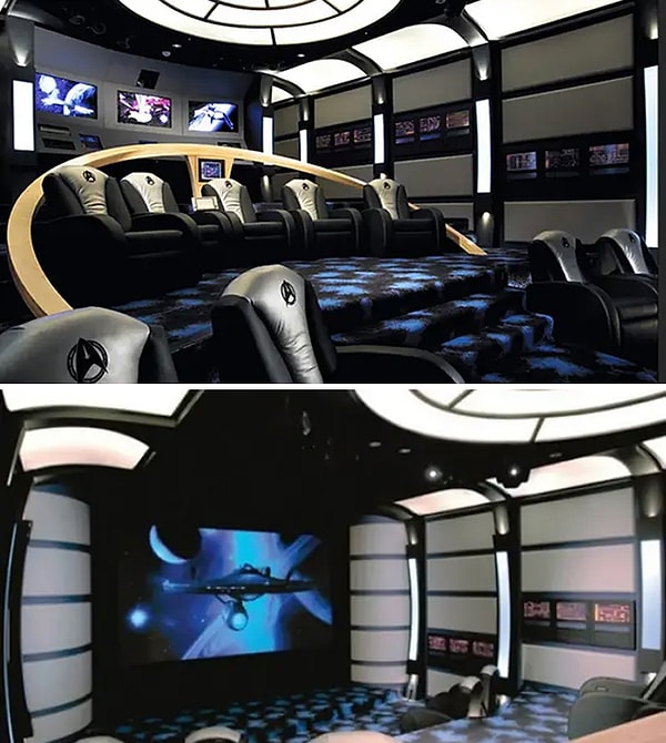 21. Отличное местечко для просмотра фантастики.