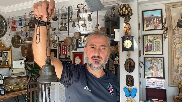 "Küçük bir ince temizlikten sonra üzerindeki yazıları fark ettim"