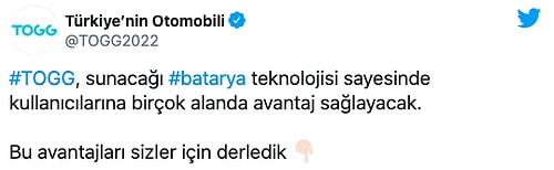 TOGG'un Bataryasının Detayları Belli Oldu