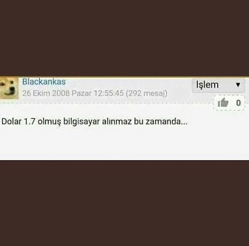 Dolar'ın 8 TL'ye Dayanmadığı Günlerden Kalmış Olan Hem Tebessüm Ettirecek Hem de İçimizi Cız Ettirecek 15 Kare