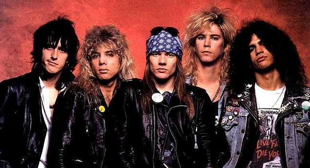 3. Guns N' Roses