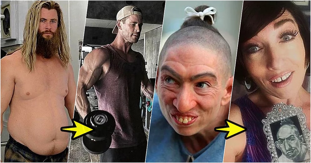 Rolleri Uğruna Girdikleri Kılıklar ile İzleyenleri Yüz Ameliyatı Geçirdiklerine Bile İnandıracak Birbirinden Başarılı 17 Oyuncu