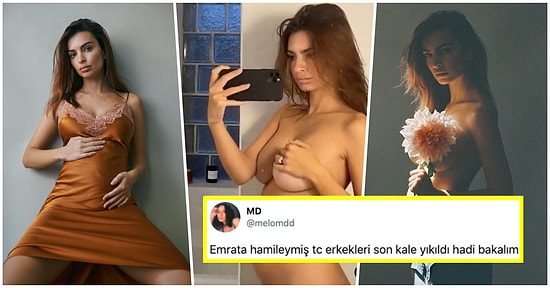 Verdiği Pozlarla Hepimizi Büyüleyen Ünlü Model Emily Ratajkowski, Paylaştığı Video ile Bebek Beklediğini Duyurdu!