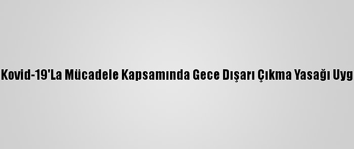 Çekya'da Kovid-19'La Mücadele Kapsamında Gece Dışarı Çıkma Yasağı Uygulanacak