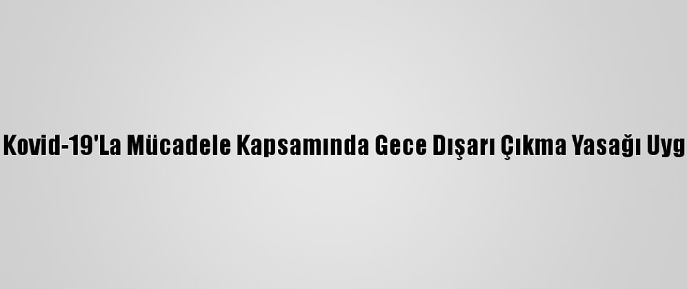 Çekya'da Kovid-19'La Mücadele Kapsamında Gece Dışarı Çıkma Yasağı Uygulanacak