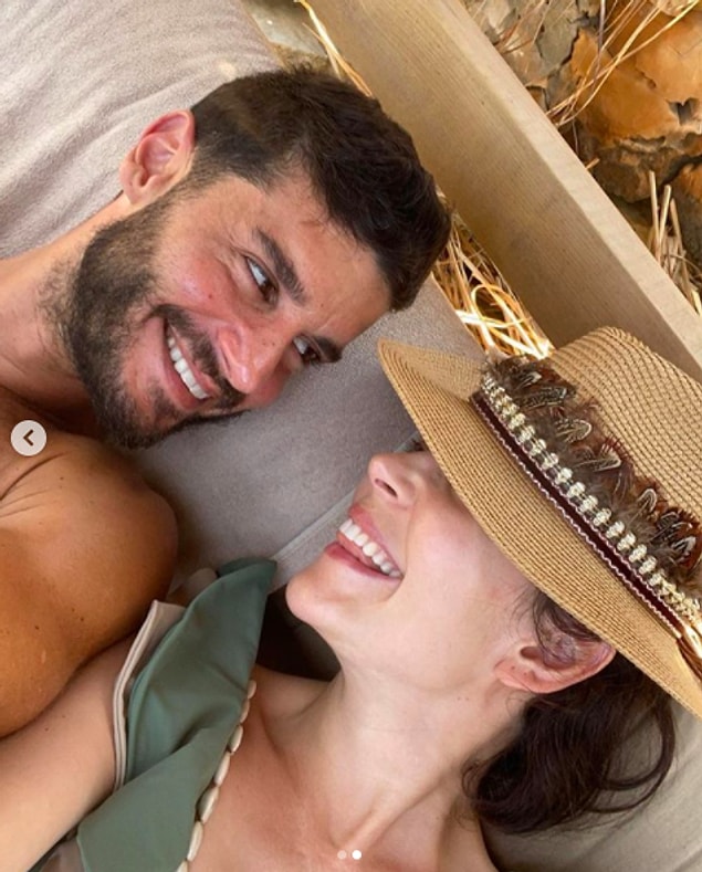 12. Yıldız Çağrı Atiksoy sevgilisi Berk Oktay'ın doğum gününü Instagram hesabından kutladı!