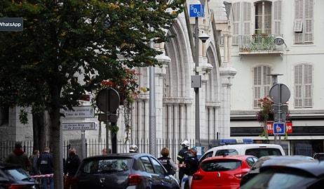 Fransa'da Bir Kilise Yakınlarındaki Bıçaklı Saldırıda 3 Kişi Öldü: Bir Kadının Başı Kesildi!