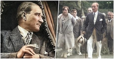 Cumhuriyetimizin Kurucusu Ulu Önder Atatürk'ün Baktıkça İçinizdeki Özlemi Daha da Perçinleyecek Fotoğrafları