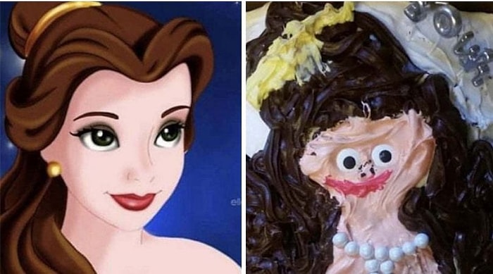 Ожидания против Реальности: 20 худших попыток сделать торт, как на картинке, или Как испортить праздник ребенку