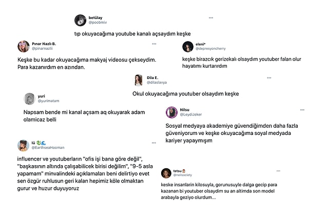 Günümüzde hele ki bugünlerde sosyal medya fenomenlerini yaşamlarını, hayat şartlarını ve harcadığı milyonları görünce içimiz bir gitmiyor değil.