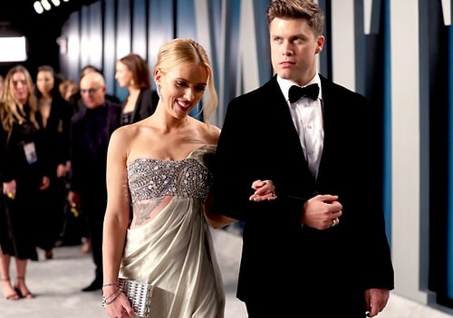 Darısı Başımıza! Güzelliği ile Hepimizi Kendine Hayran Bırakan Scarlett Johansson ve Colin Jost Evlendi