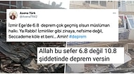 6.6 Büyüklüğündeki İzmir Depremi Sonrası Sosyal Medyada Yapılan Kan Dondurucu Yorumlar ve Paylaşımlar