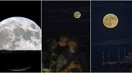 76 Yıl Sonra Tüm Dünyada: Mavi Ay Kameralara Böyle Yansıdı  🌑 📷