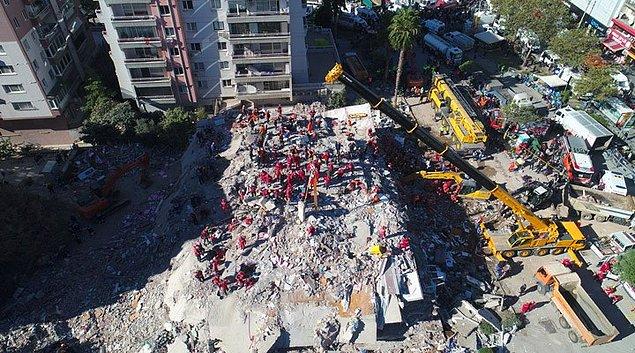 30 Ekim'de Ege Denizi'nde merkez üssü İzmir'in Seferihisar ilçesi açıkları olan 6,6 büyüklüğünde bir deprem meydana geldi.