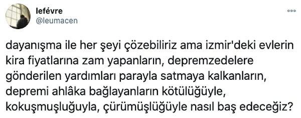 Sırt sırta verirsek her şeyi çözeriz ama bu insanlarla nasıl baş edeceğiz?