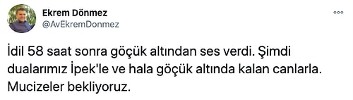 58 Saat Sonra Gelen Mucize: 14 Yaşındaki İdil Şirin'in Enkazdan Sağ Çıkartılması Hepimizi Umutlandırdı