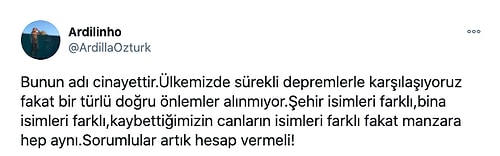 Adalet İstiyoruz, Hesap Sorulsun İstiyoruz! Depremde Yıkılan Binaların Sorumlularına Tepkiler Çığ Gibi Büyüyor