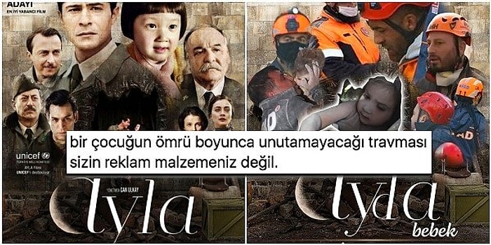 Başakşehir Belediyesi'nin Enkazdan Kurtulan Ayda İçin Attığı Skandal Photoshop Afiş Büyük Tepki Gördü