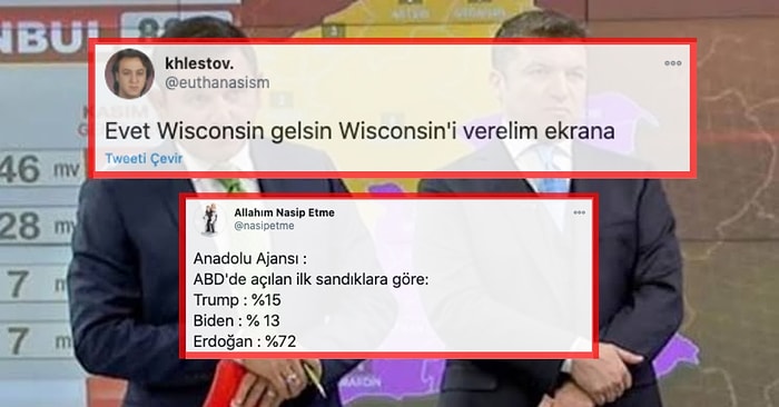 Joe Biden ve Donald Trump Arasında Süren ABD'deki Seçim Heyecanına Mizahıyla Eşlik Eden Yurdum İnsanı