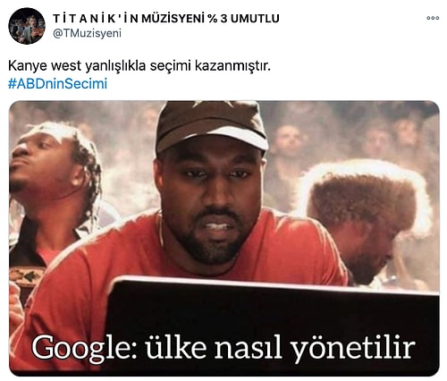 ABD Başkanlık Seçimlerinde Doğu Perinçek'i Bile Geçemeyen Kanye West Goygoycuların Eline Düştü