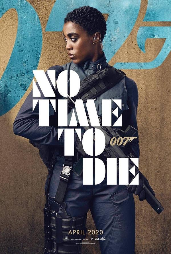 Yakında çıkacak James Bond filmi No Time to Die'da Lashana Lynch, Bond emekli olduktan sonra Ajan 007 rolünü üstlenen Nomi'yi oynuyor.