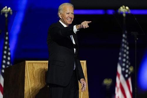 ABD Seçimleri: 46. Başkan Seçilen Joe Biden Zafer Konuşması Yaptı