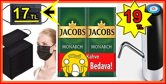 Favoriye Alıp Beklemenize Gerek Kalmadan Dibe Vurmuş Fiyatıyla Sizi Gülümsetecek 19 Ürün