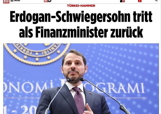 Alman Basınına Göre TL'yi Eriten ve Berat Albayrak'ı İstifaya Götüren 5 Neden