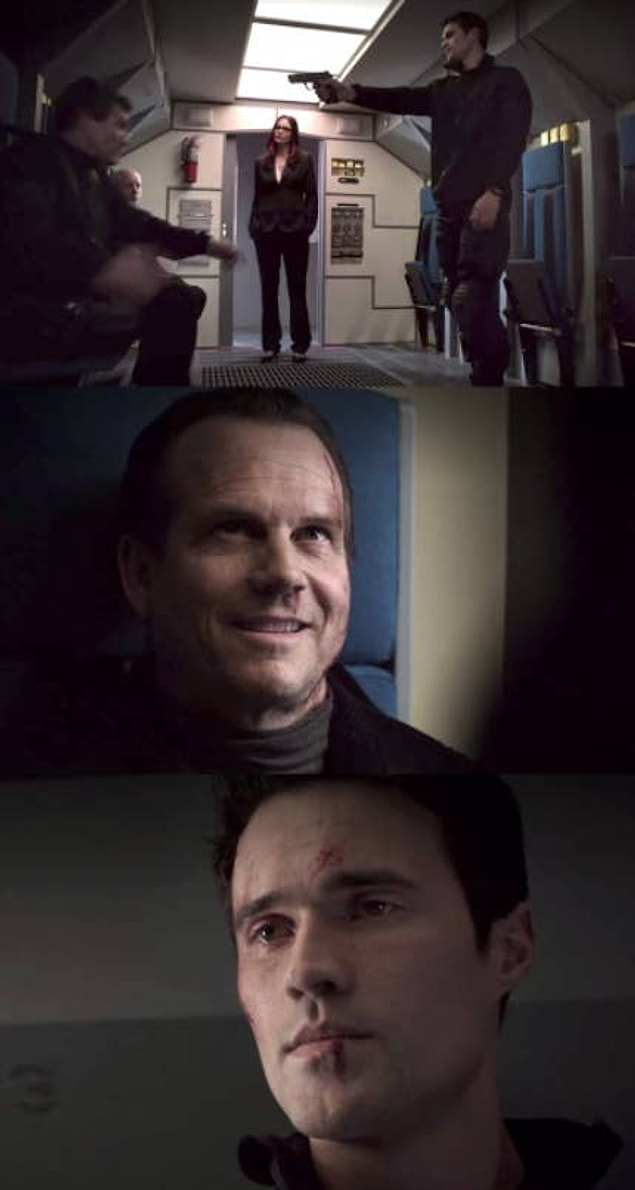 8. 'Agents of S.H.I.E.L.D.'de, Grant Ward'un Hydra'nın bir parçası olduğu ortaya çıktığında.