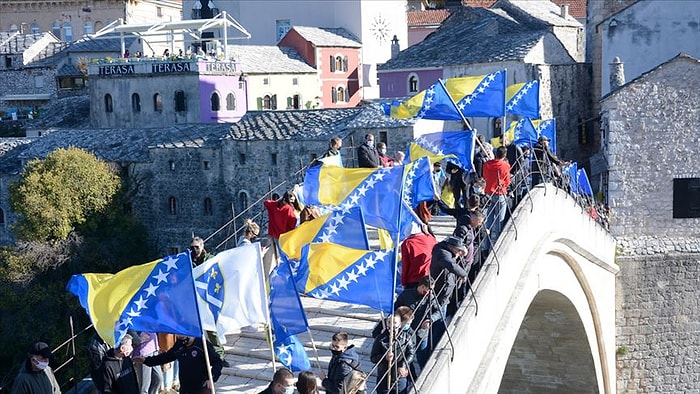 Mostar Köprüsü'nün Yıkılışının 27. Yılında Anma Töreni Düzenlendi