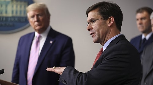 Trump Twitter Üzerinden Duyurdu: Savunma Bakanı Mark Esper'in Görevine Son Verildi