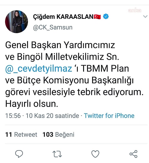 AKP'liler Cevdet Yılmaz'ı Seçilmeden Tebrik Etti: 'Demokrasiye Şeklen Bile Saygıları Yok'