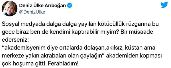 Prof. Arıboğan: Ferahladım