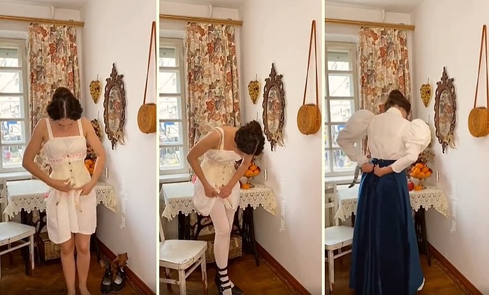 İzlerken Fenalık Geçirebilirsiniz: 1896 Yılında Kadınlar Nasıl Giyiniyordu?