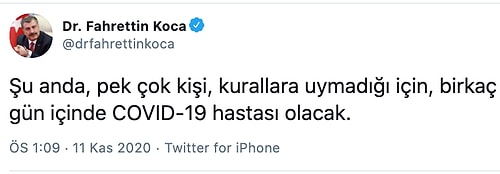 Fahrettin Koca'nın 'Birkaç Gün İçinde Pek Çok Kişi Kovid-19 Olacak' Açıklaması Sosyal Medyanın Gündeminde: 'Derin Analiz'